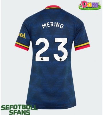 Arsenal Mikel Merino #23 Bortatröja Kvinnor 2026-27 Kortärmad